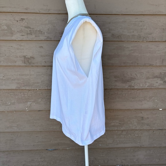 NWT! Zara tee with shoulder pads! - Picture 5 of 7